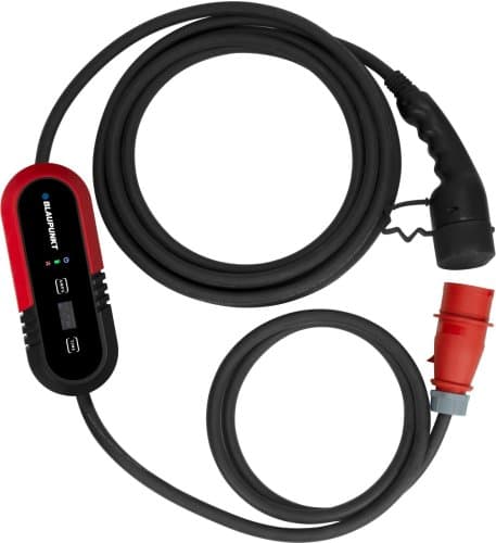 Blaupunkt P3PM2T2 sähköauton latauskaapeli säätimellä, 11 kW, 16 A, 3-vaihe, CEE-Type2, 8 m -37% (Hyväkuntoinen)