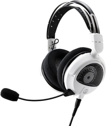 Audio-Technica ATH-GDL3 avoimet pelikuulokkeet, valkoinen