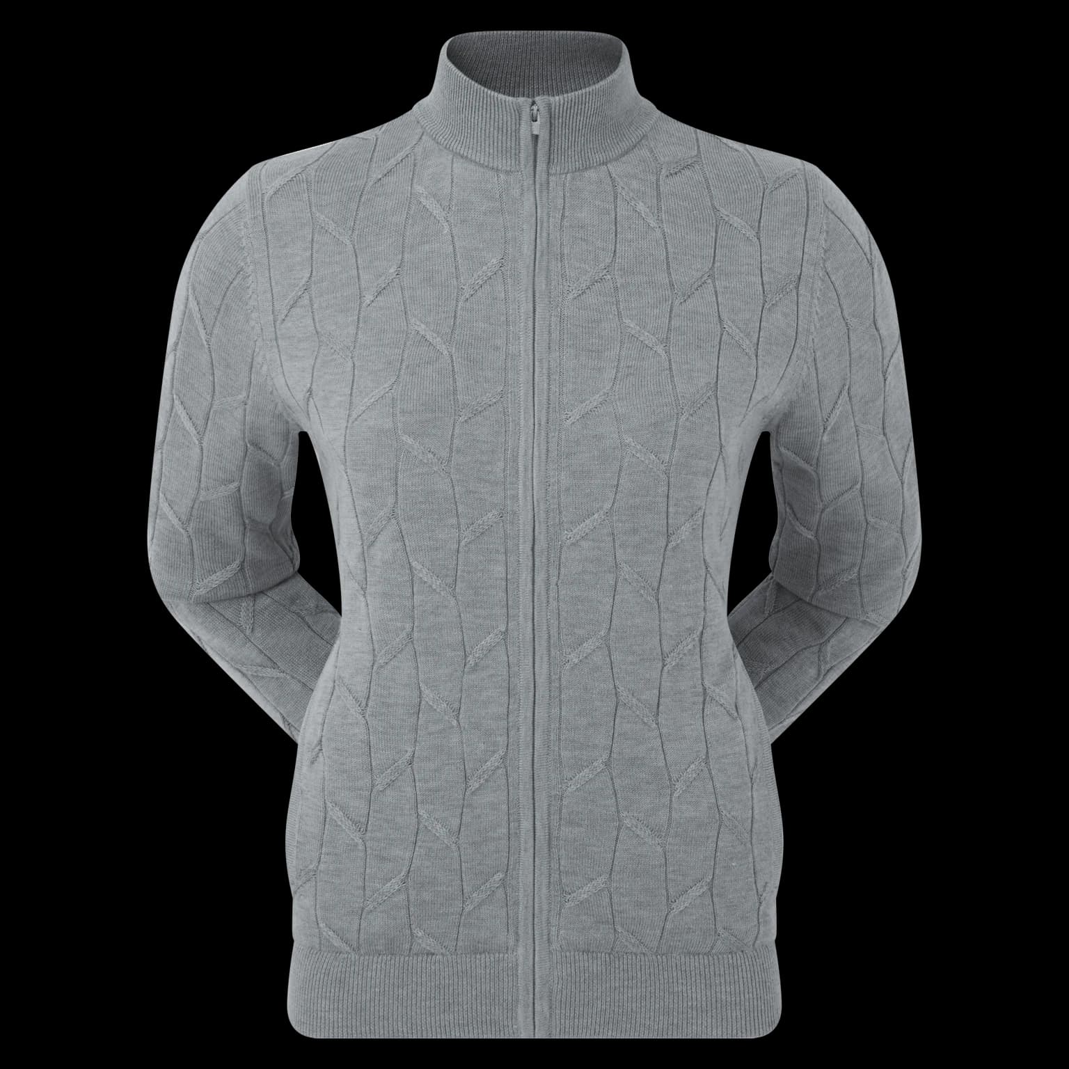 Full-Zip Lined Pullover99, naisten golftakki