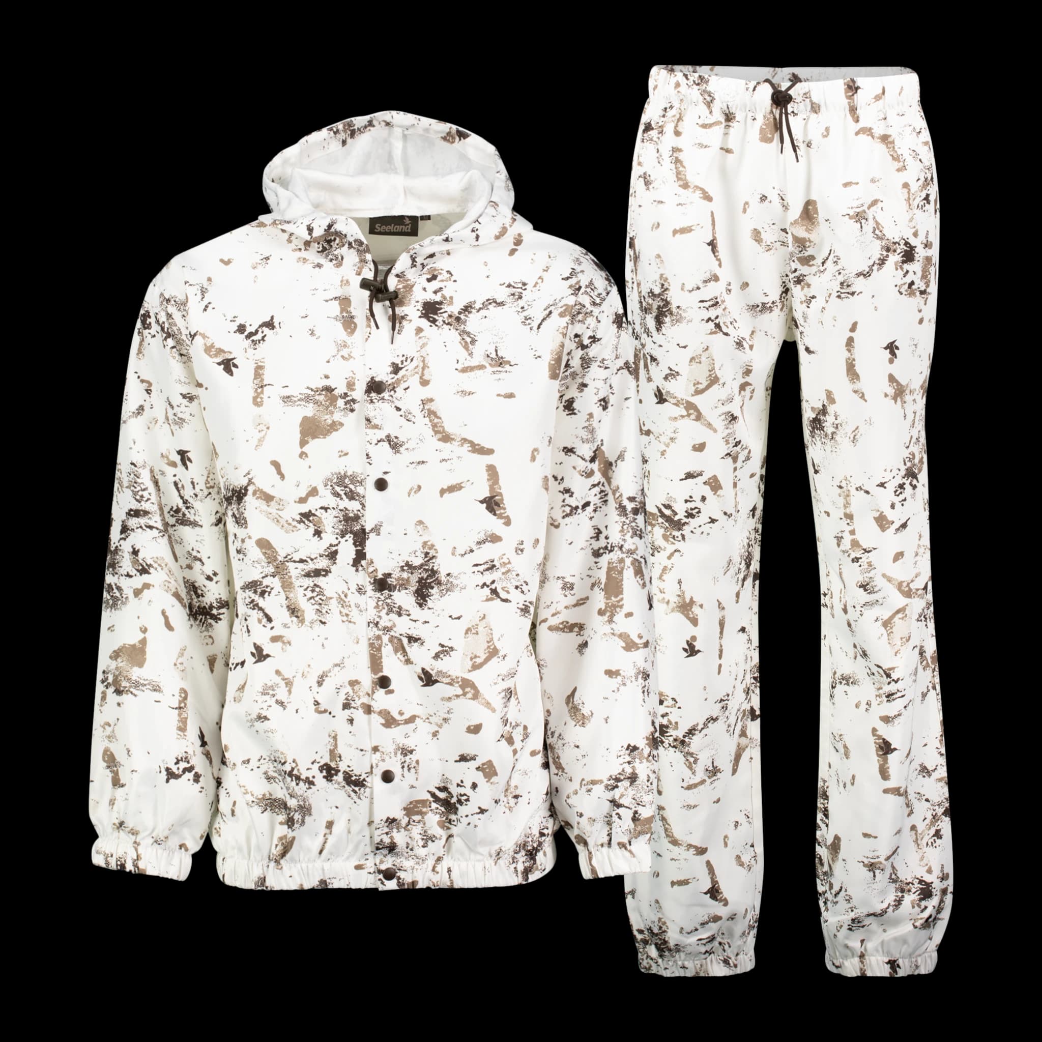 Winter camo set, metsästyspuku