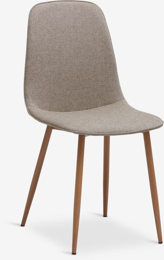 Ruokapöydän tuoli BISTRUP hiekka/luonn.tammenvärinen
