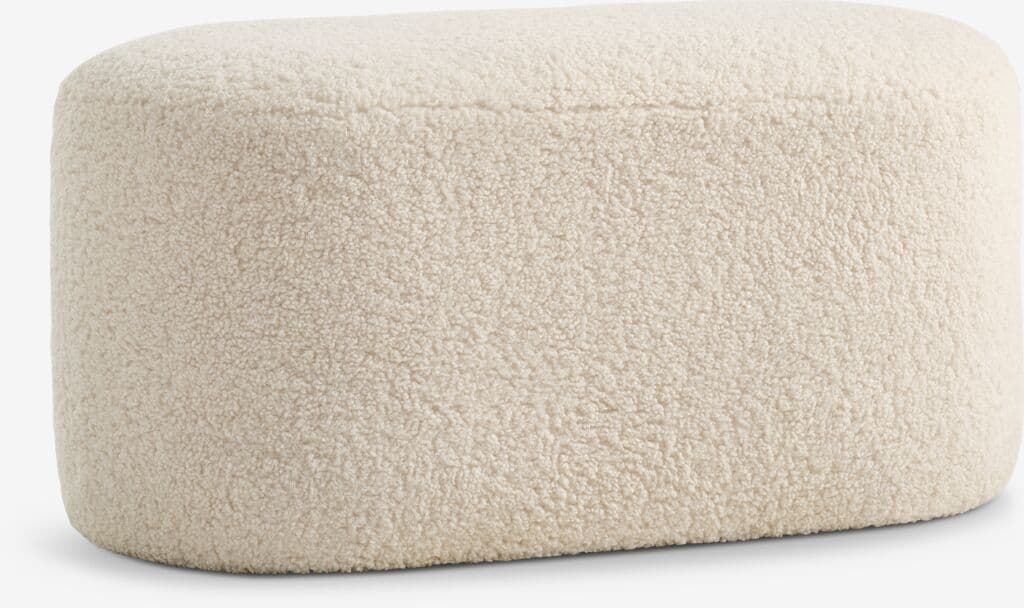 Rahi OREBO 84x45 luonnonvalkoinen teddy