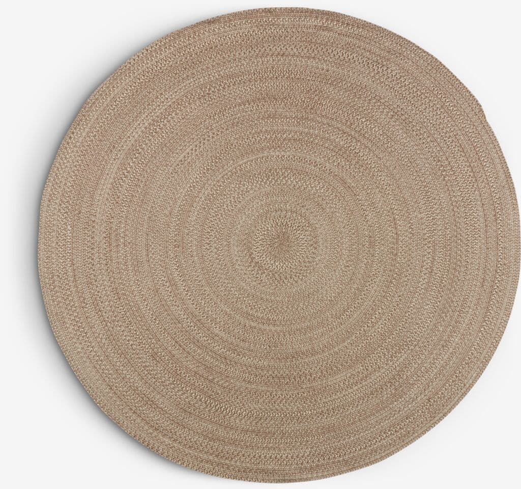 Matto MASKROS Ø160 taupe/beige