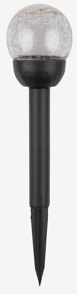 Aurinkokennovalaisin SVARTAND Ø8xK35cm musta -42%