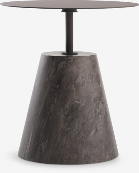 Sivupöytä DALRIPA Ø45xK50 tumma hiekka -22%