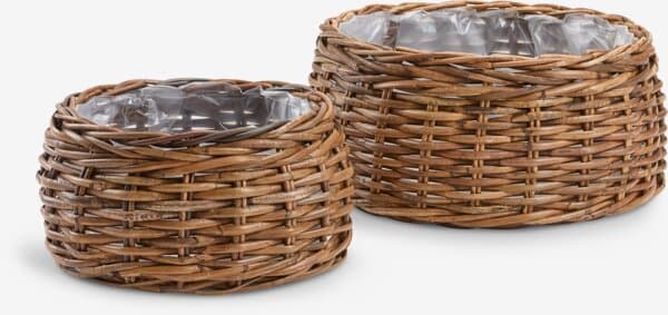 Koriruukku ORRE Ø41/30 kubu ruskea 2 kpl/setti -25%