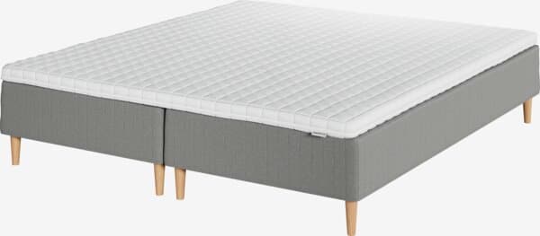 Runkopatja 160x200cm FJELNA harmaa-23 + MURU keskikova