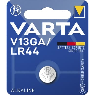 Varta V13GA/LR44 alkaliparisto - 1 kpl 4276101401 Vastaa: N/A