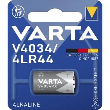 Varta V4034/4LR44 alkaliparisto - 1 kpl 4034101401 Vastaa: N/A