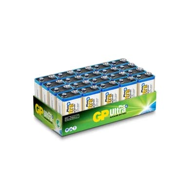GP BATTERIES GP Ultra Plus 9V 20-kpl 151385 Vastaa: N/A -23%