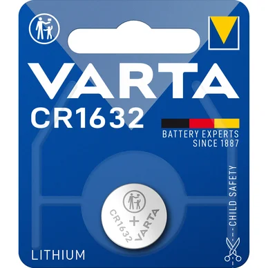 Varta CR1632 litiumnappiparisto - 1 kpl 6632101401 Vastaa: N/A
