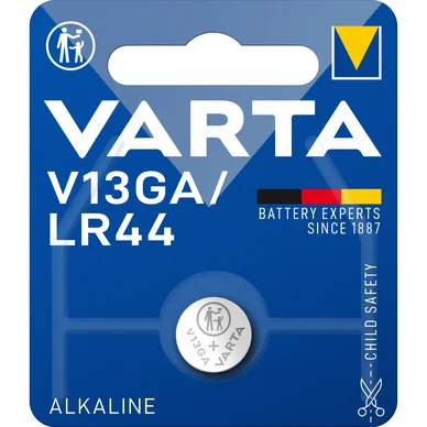 Varta V13GA/LR44 alkaliparisto - 1 kpl 4276101401 Vastaa: N/A