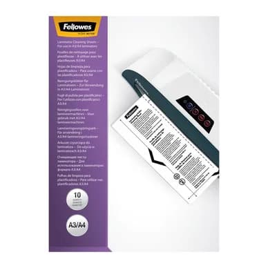 Fellowes Puhdistusarkit Laminoijalle 10 Arkkia 116006 Vastaa: N/A