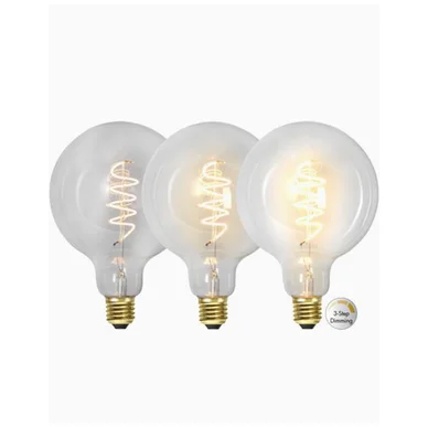 Star Trading Globe-lamppu 3-asteinen himmennys G125 E27 LED 4 W 2100K 354-89 Vastaa: N/A -15%