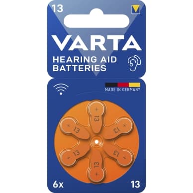 Varta HAB 13 -akku - 6 kpl 24606101416 Vastaa: N/A