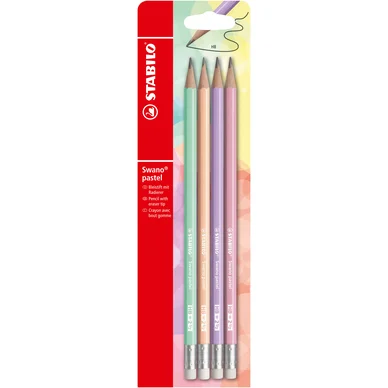 Stabilo STABILO Swano HB Pastelli 4 Pakkaus 264450 Vastaa: N/A -20%