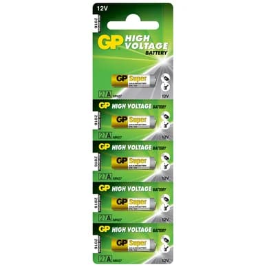 GP BATTERIES GP Alkaalisia erityisparistoja 12V, 27A, 5-pakkaus 17736 Vastaa: N/A -26%