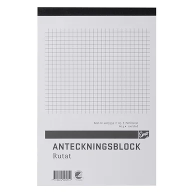 Other Muistilehtiö A5, ruudutettu, perforoitu, 5 kpl. 7319024005551-5 Vastaa: N/A -20%