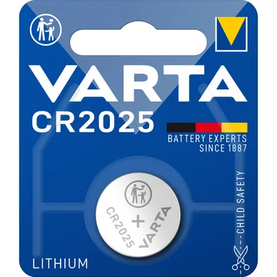 Varta CR2025 litiumnappiparisto - 1 kpl 6025101401 Vastaa: N/A