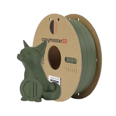 Copymaster3D PLA Matte - Olive Green - 1.75mm - 1kg 5060848216150 Vastaa: N/A