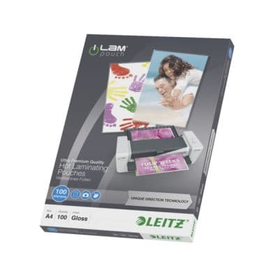 Leitz Laminointitasku A4 UDT 100 mic. 100/ltk 74800000 Vastaa: N/A