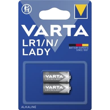 Varta N/LR1/4001/Lady alkaliparisto - 2 kpl 4001101402 Vastaa: N/A