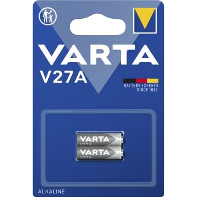 Varta V27A Erityinen alkaliparisto, 12V, 2 kpl 4227101402 Vastaa: N/A