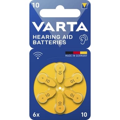 Varta HAB 10 -akku - 6 kpl 24610101416 Vastaa: N/A