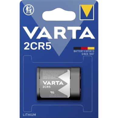 Varta Ammattimainen litium 2CR5 akku - 1 kpl 6203301401 Vastaa: N/A