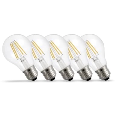 Spectrum LED 5 kpl A-luokan E27 LED-lamppuja WOJ14639-5 Vastaa: N/A
