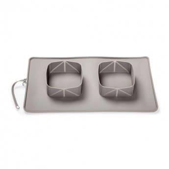 Little&Bigger Voyage tuplakuppi alustalla harmaa -50%
