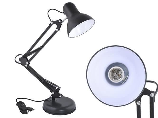 Pöytävalaisin Arm Black