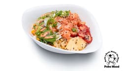 Spicy Mayo Salmon & Avocado Bowl + Ginger Beer  330ml