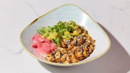 Teri f'n yaki chicken (G, M, sis. soija, chili, pähkinä)