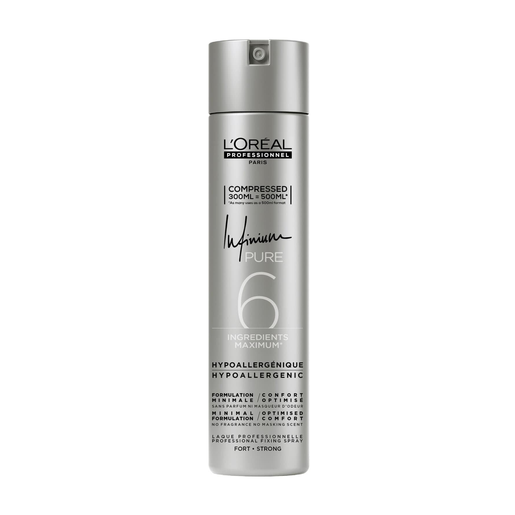 L'Oréal Professionnel Infinium Pure Strong Styling Spray 300 ml