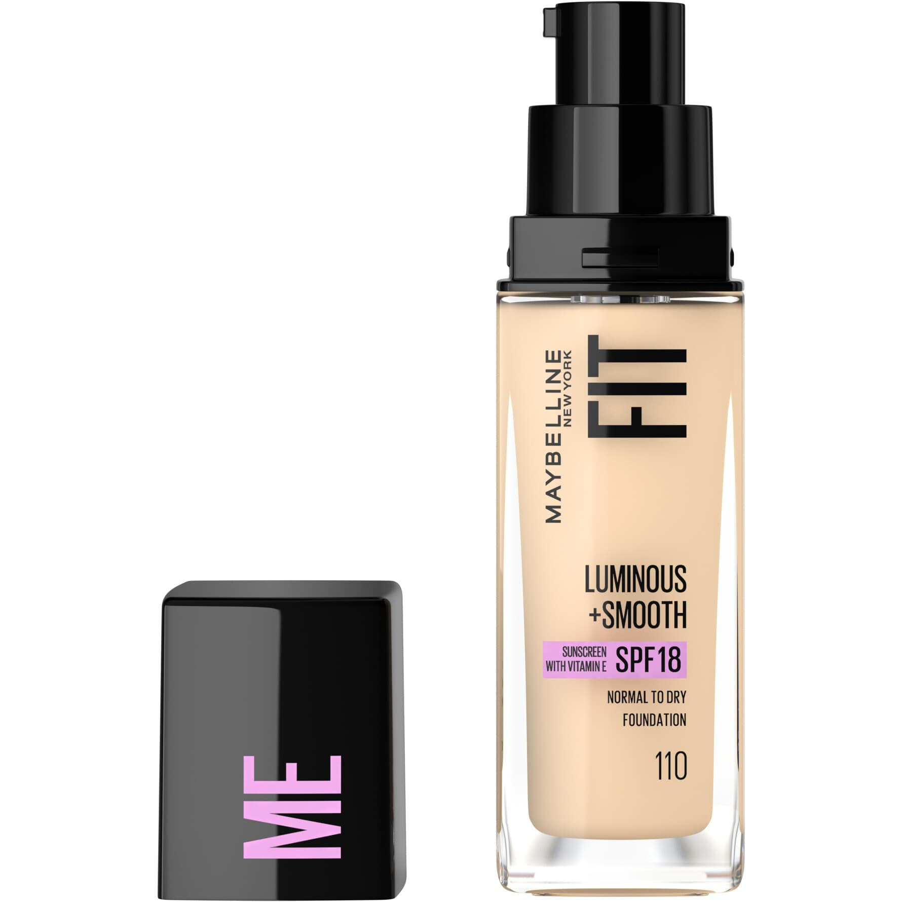 Maybelline New York Fit Me Luminous + Smooth Foundation Porcelaine -25%