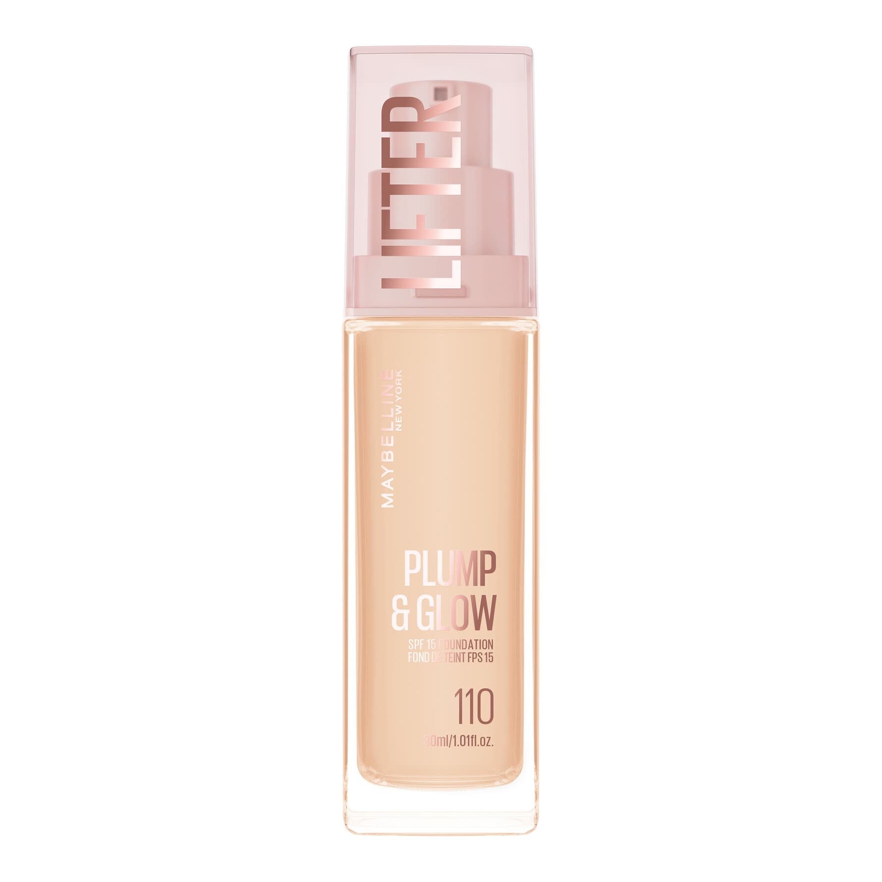 Maybelline New York Lifter Plump & Glow Foundation 110