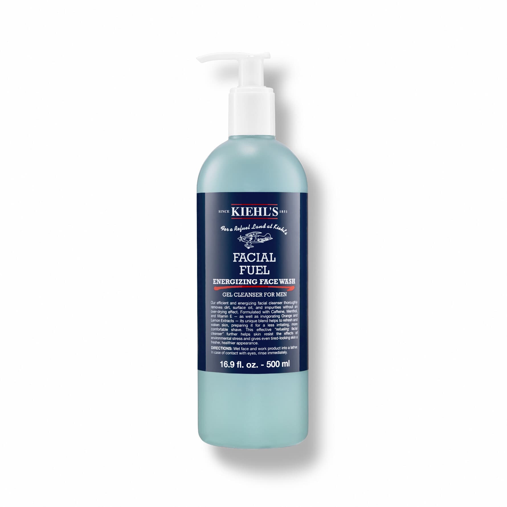 Kiehl’s Facial Fuel Energizing Face Wash For Men 500 ml
