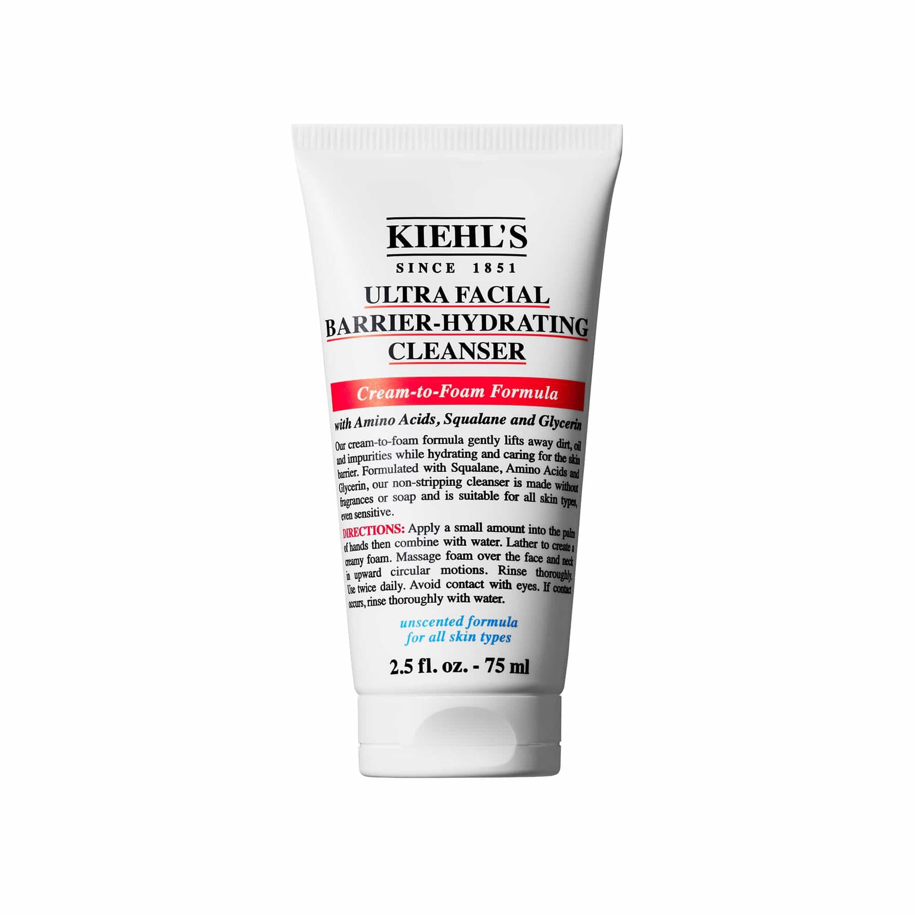 Kiehl’s Ultra Facial Barrier-Hydrating Cleanser 75 ml