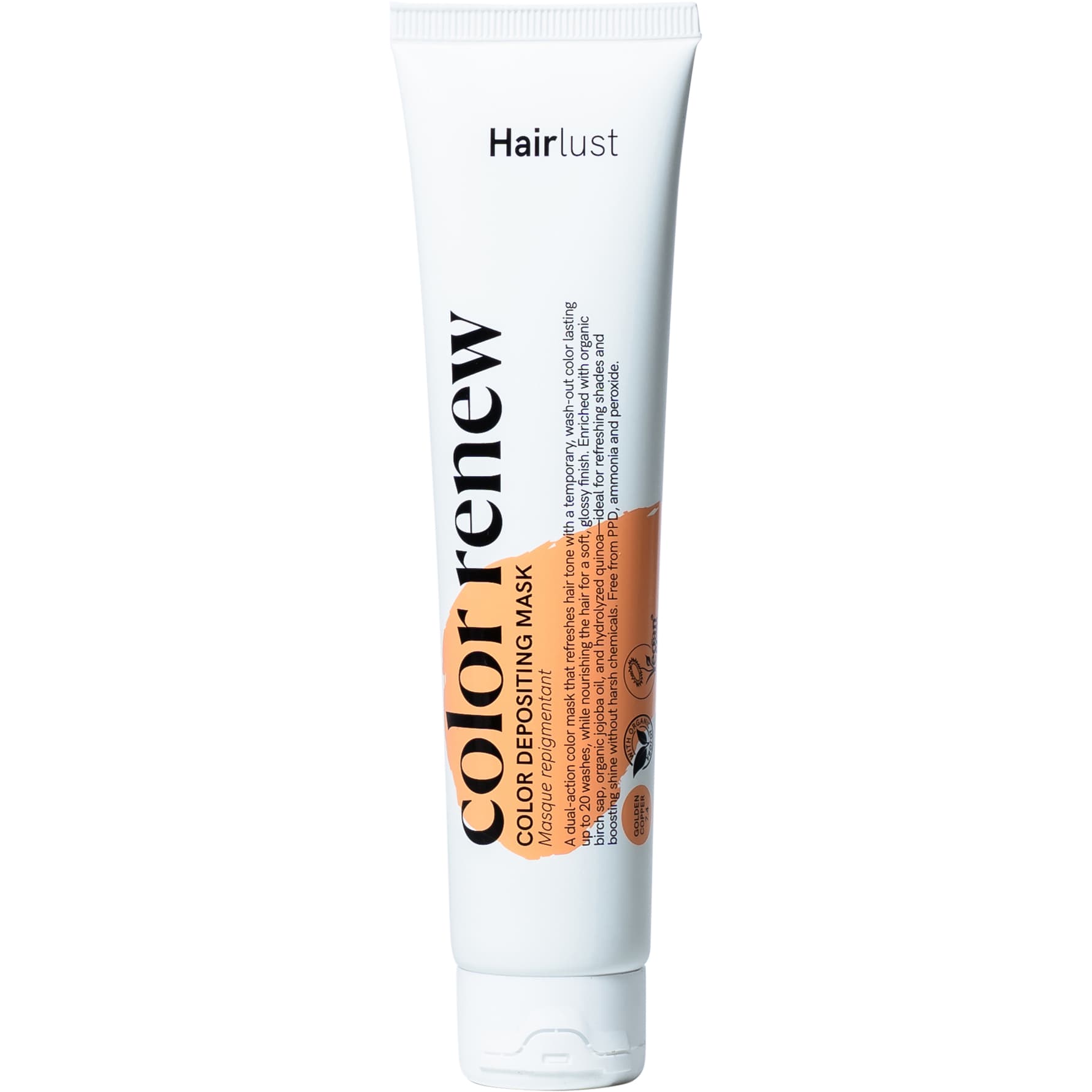 Hairlust Color Renew Color Mask Golden Copper