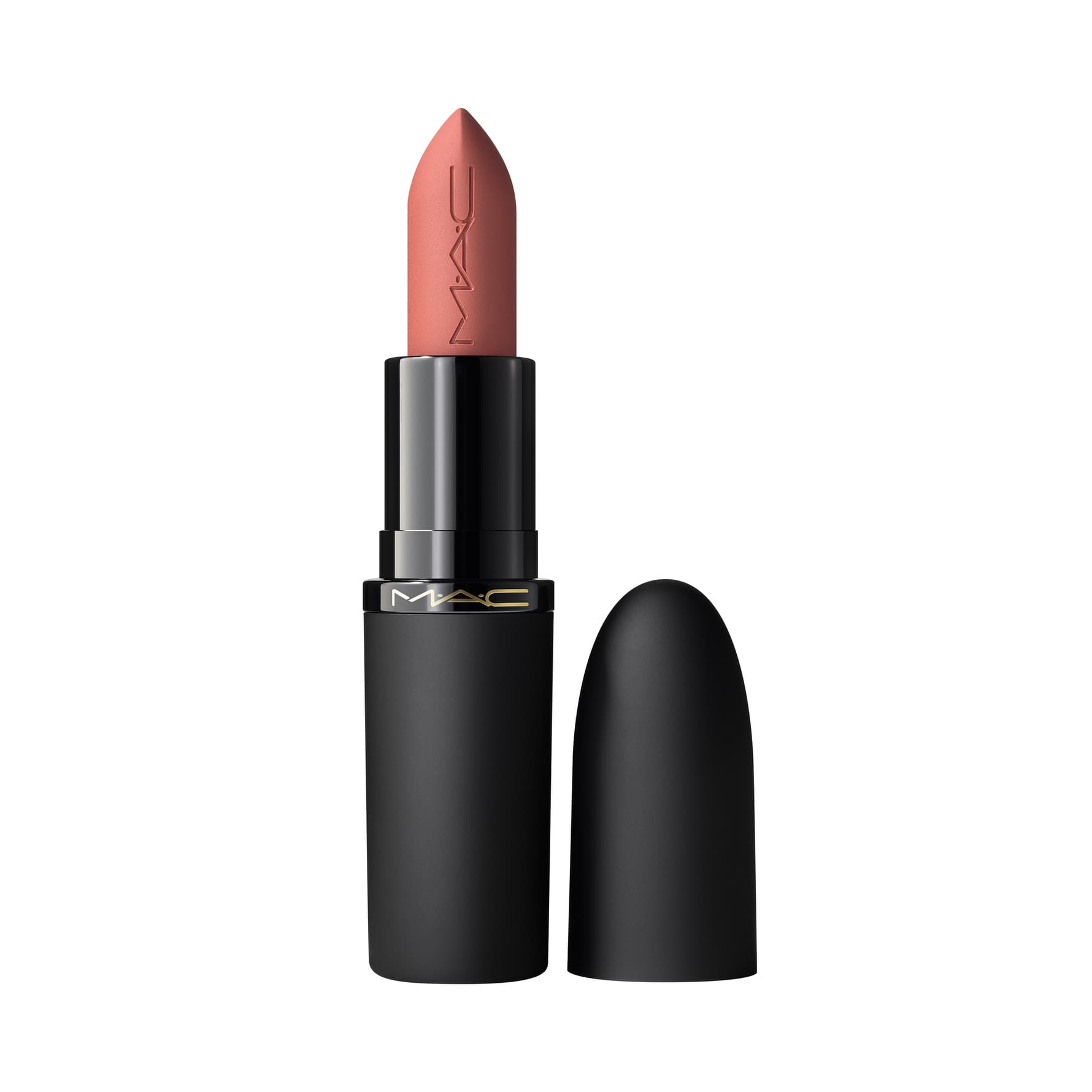 MAC Powder Kiss Hazy Matte Lipstick Teddy 2.0