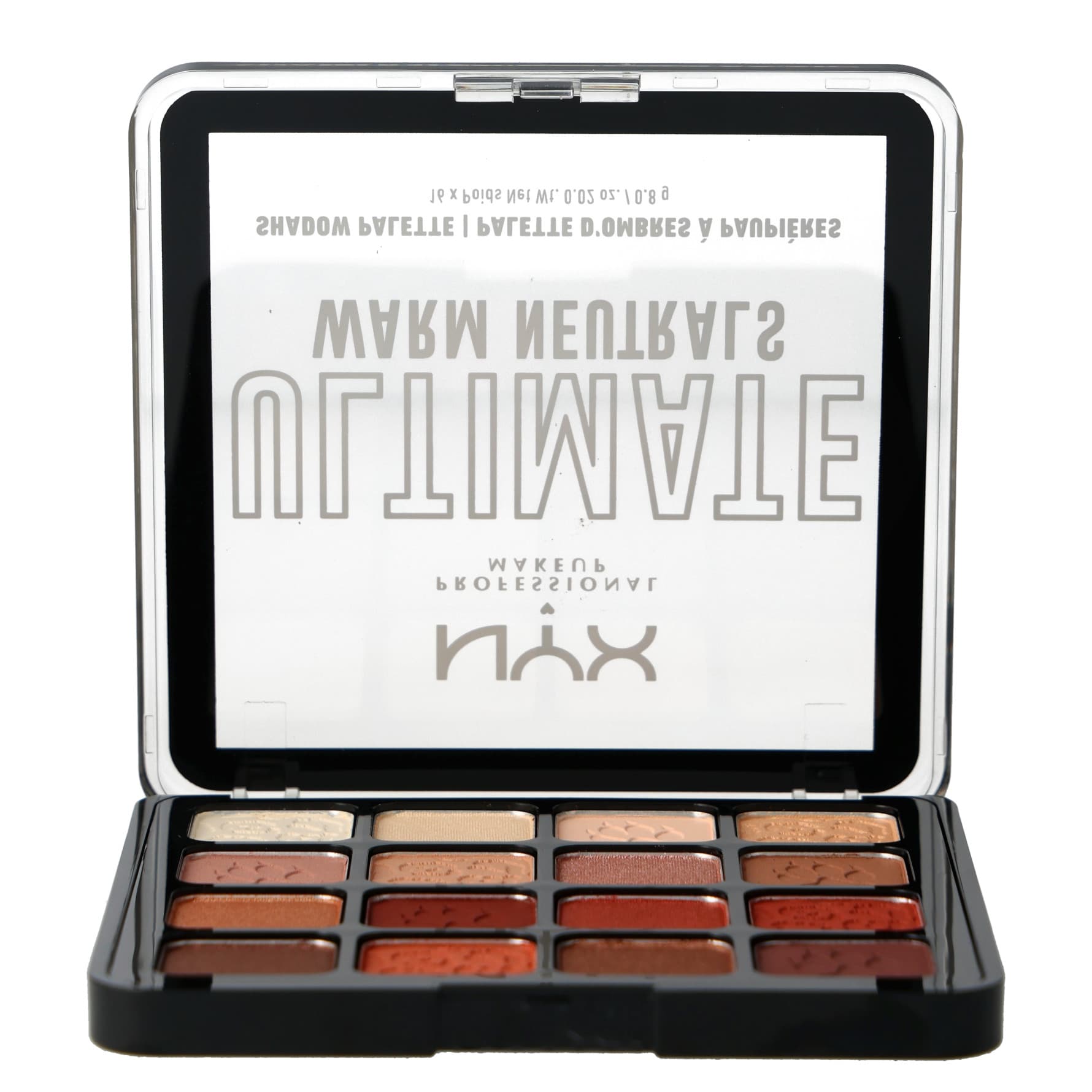 NYX PROFESSIONAL MAKEUP Ultimate Shadow Palette 16 Pan 05W Warm Neutrals