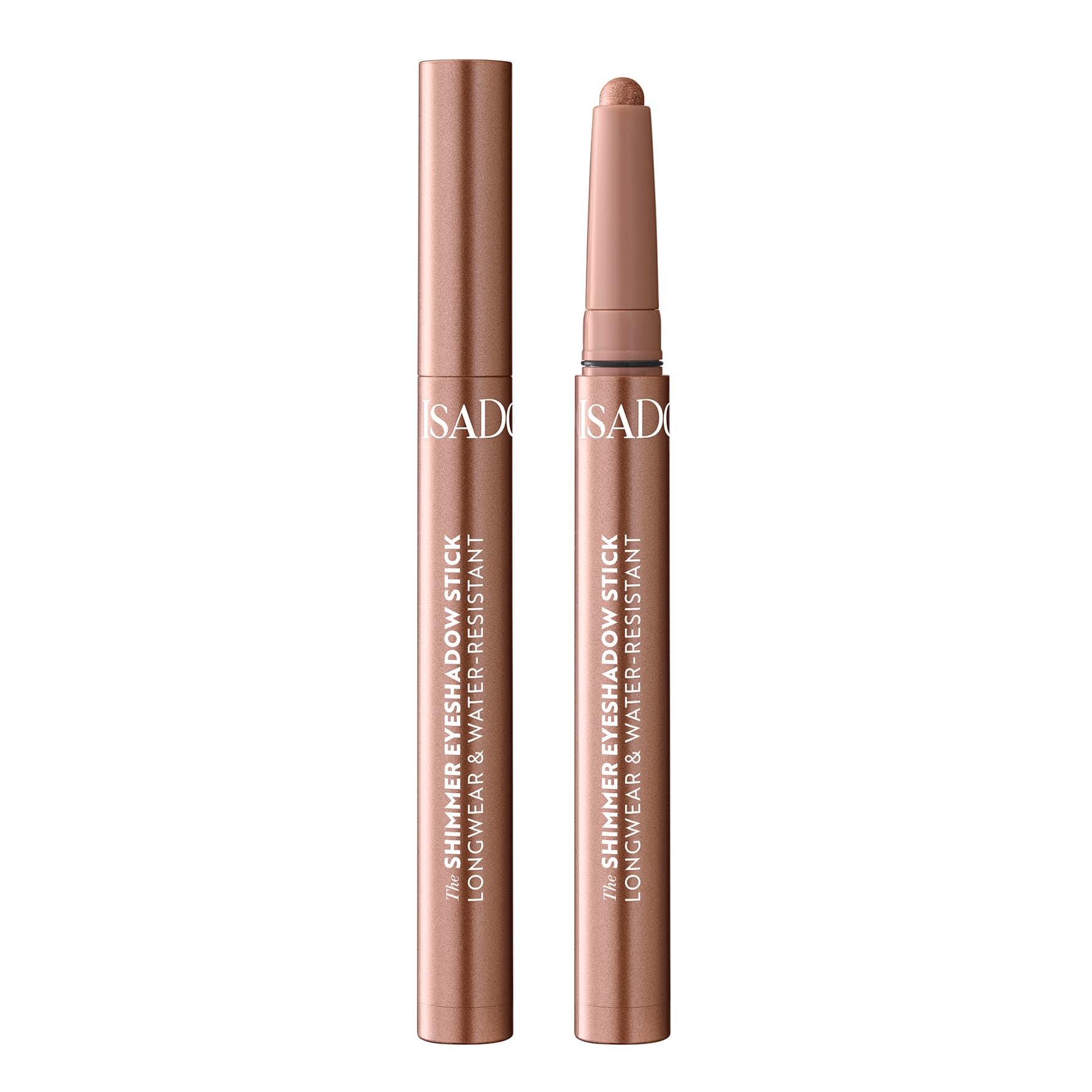 IsaDora The Shimmer Eyeshadow Stick Longwear & Water-Resistant 41 Bronze Brown