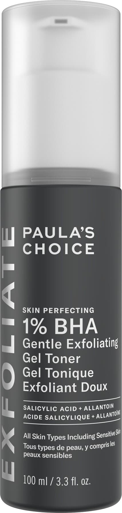 Paula's Choice 1% BHA Gentle Exfoliating Gel Toner Face Peeling 100 ml