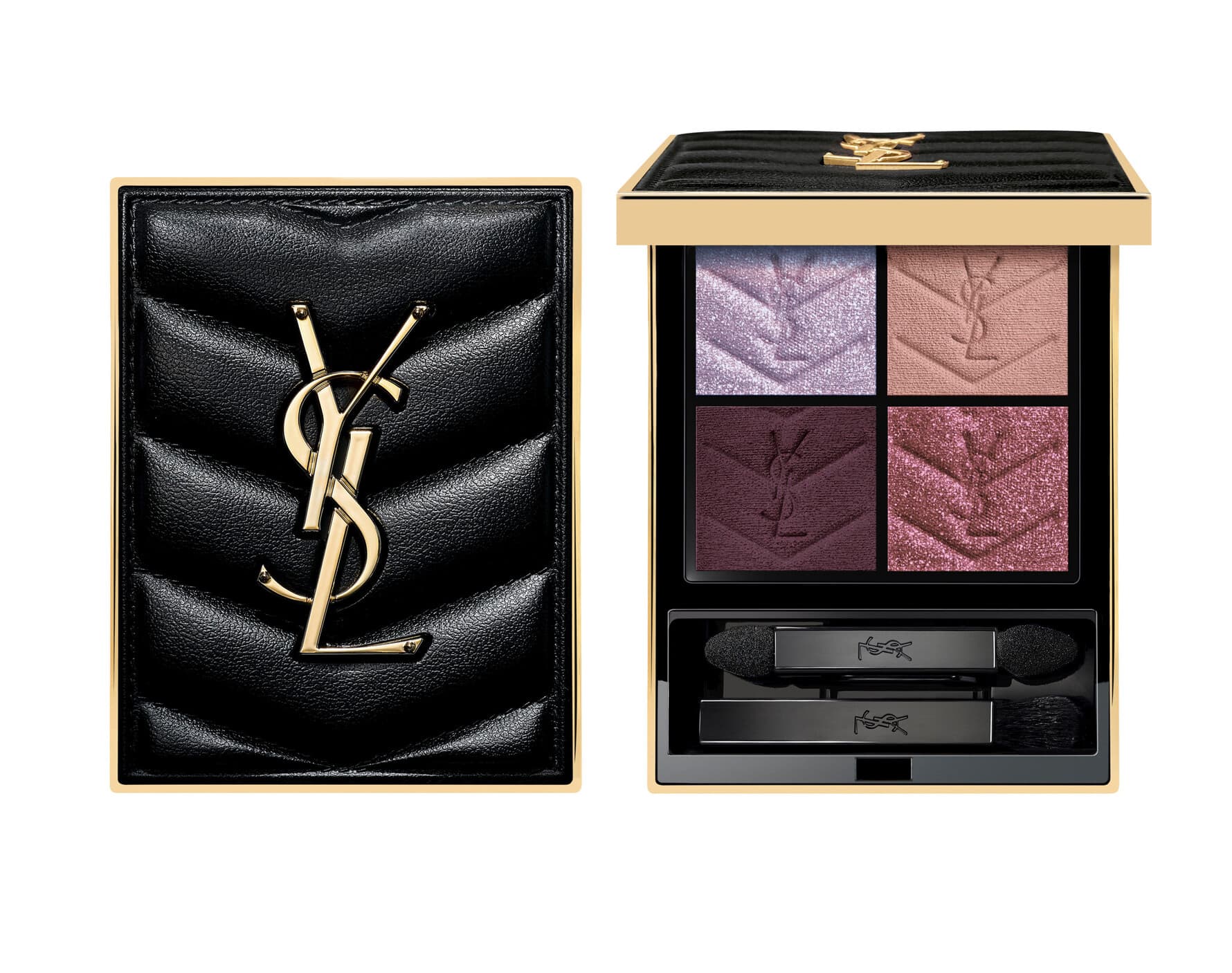 Yves Saint Laurent Couture Mini Clutch 840 Magnetic Purple