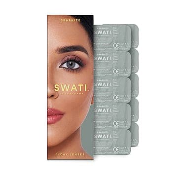 SWATI Cosmetics Coloured Lenses Graphite