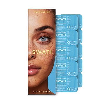 SWATI Cosmetics Coloured Lenses Aquamarine