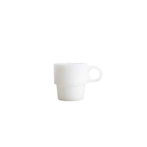 Homla PALLORA White lasi kahvalla, 250 ml