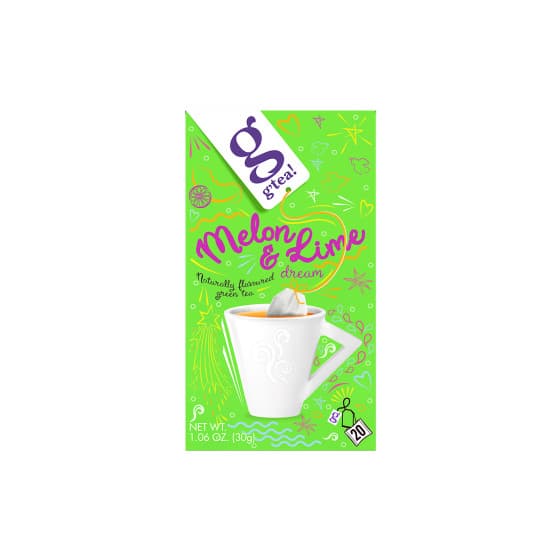 Vihreä tee g’tea! Melon & Lime Dream, 20 kpl.