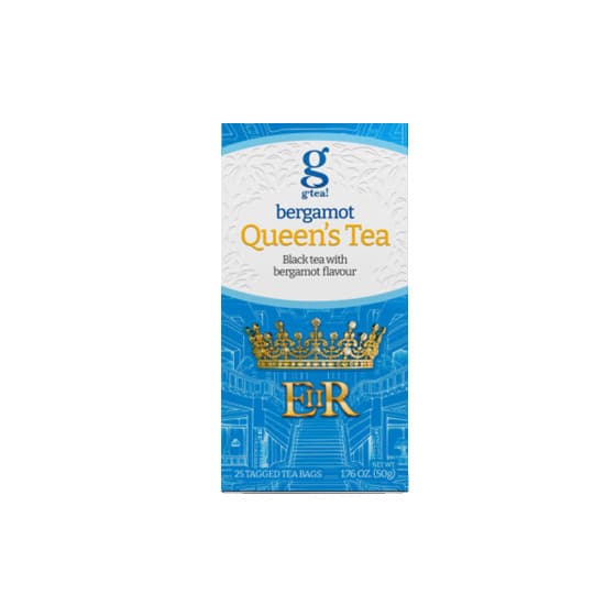 Musta tee g’tea! Bergamot Queen's Tea, 25 kpl.